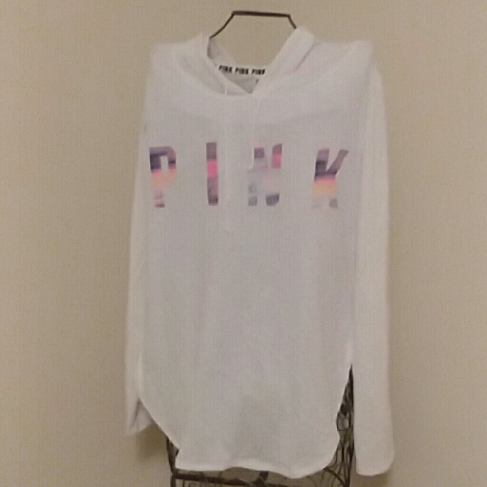 PINK lightweight tunic pullover